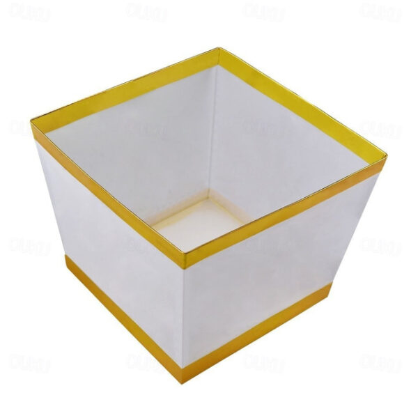 10PCS Square Paper Lantern With Floating Water Lanterns For Wedding Birthday Party No Candle 15X15CM/6“X6“ 2025 - US $10.99