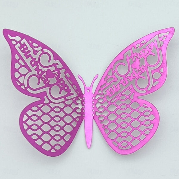 12pcs/set 3D Valentine's Day Hollow Butterfly Stickers Decorate Birthday Wedding Festival Dance Art Wall Stickers. 2024 - US $6.99