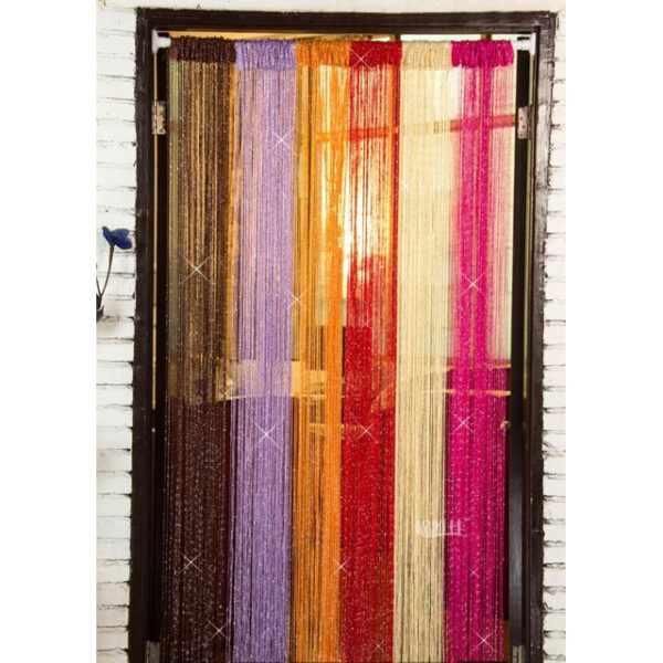 1PCS 100cm*200cm Fly Screen Fringe Tassel Curtain String Sparkle Curtains Bedroom Curtains Room Decor Divider Door Window Decor 2025 - US $6.99