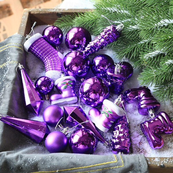 21 Sets Of Christmas Ball Shaped Balls Christmas Tree Decorations Christmas Decorations 2024 - US $12.99