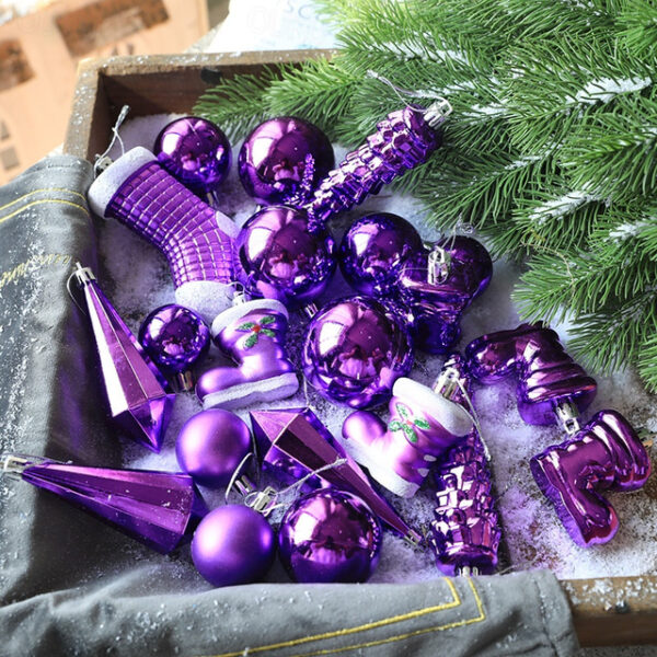 21 Sets Of Christmas Ball Shaped Balls Christmas Tree Decorations Christmas Decorations 2024 - US $12.99