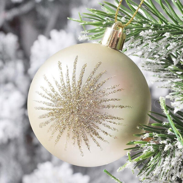 Christmas Baubles 70 House Painted Christmas Electroplating Gift Package Christmas Tree Ornaments Christmas Ball Set Ball 2025 - US $19.99