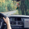 Christmas Cat Ornament,Acrylic 2D Flat Printed Xmas Tree Ornament and Car Rear View Mirror Accessories for Cat Lover 2025 - US $5.49