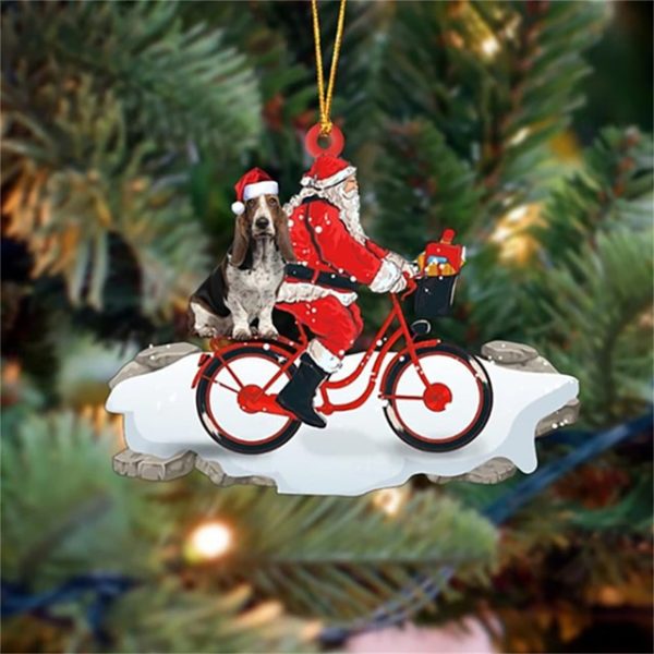 Christmas Ornament Xmas Tree 2D Acrylic Hanging Pendants Decorative Exquisite Home Farmhouse Party Decor 2024 - US $2.99