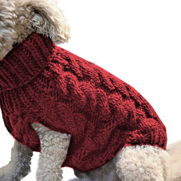 Dog Cat Sweater Jumper Fashion Casual Winter Warm Breathable Soft Washable Comfortable Outdoor Casual Daily Dog Clothing for Bichon Frise Pomeranian B