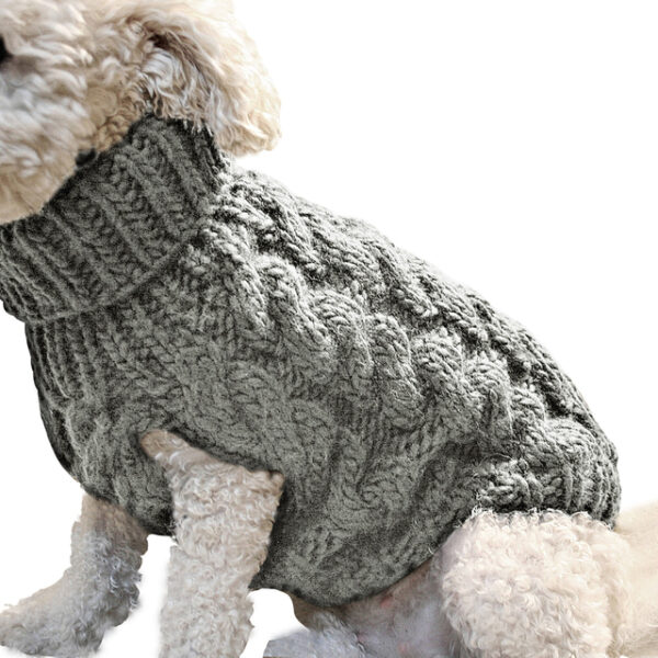 Dog Cat Sweater Jumper Fashion Casual Winter Warm Breathable Soft Washable Comfortable Outdoor Casual Daily Dog Clothing for Bichon Frise Pomeranian B