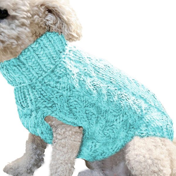 Dog Cat Sweater Jumper Fashion Casual Winter Warm Breathable Soft Washable Comfortable Outdoor Casual Daily Dog Clothing for Bichon Frise Pomeranian B