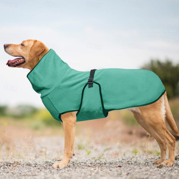 Dog Coat Fashion Dog Fleece Vest Jacket Winter Warm Medium Large Dog Clothes Indoor And Outdoor Use 2024 - US $17.99