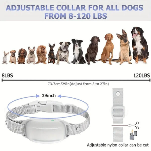 Dog Shock Collar Training Collar With Remote Control IP67 Waterproof Dog Collar For Large Medium And Small Dogs 2024 - US $63.99