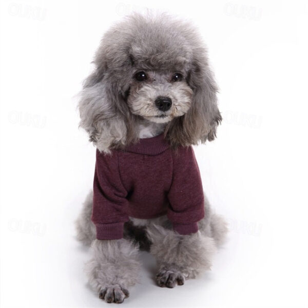 Dog Sweatshirt Fashion Winter Warm Fashion Comfortable Outdoor Dailywear Indoor Dog Clothing for Small Medium 2024 - US $13.49