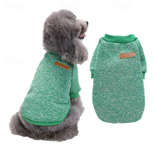 Dog Sweatshirt Fashion Winter Warm Fashion Comfortable Outdoor Dailywear Indoor Dog Clothing for Small Medium 2024 - US $13.49