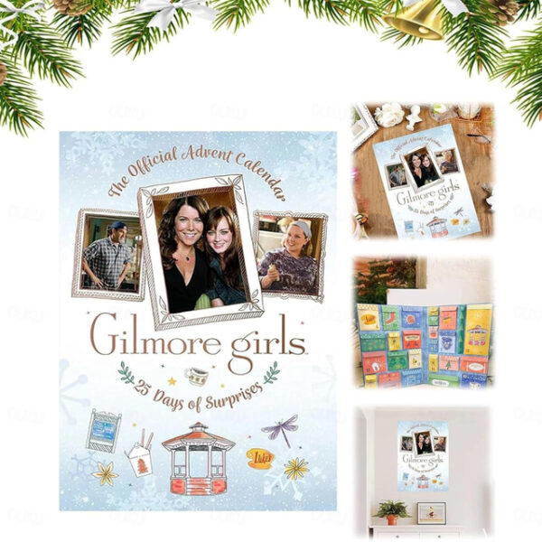 Gilmore Girls The Official Advent Calendar 2024 Christmas Gift Calendars Girlmore Girls Fans Merchandise Christmas Vacation Advent Calendar 2024, Coun
