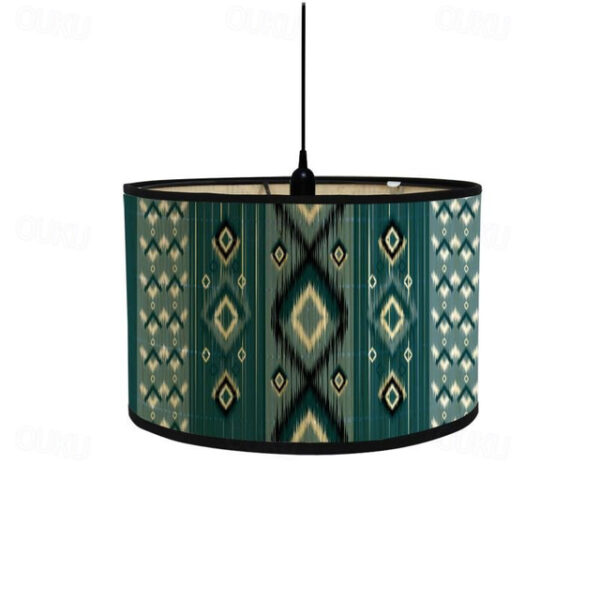 Lampshade Printing Retro Folk House Decoration Chandelier Bamboo Lighting Handicraft Ethnic Style 2025 - US $25.99