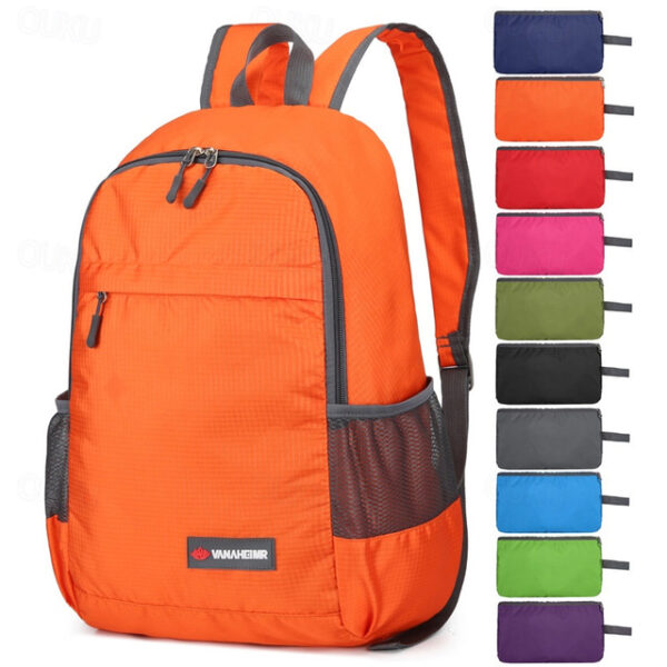 Lightweight Foldable Backpack for Students - Large Capacity, Water-Resistant Back to School Bag in Multiple Colors" 2025 - US $16.99