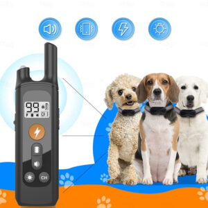 New Remote Control Dog Trainer Stop Barking Device Electronic Shock Collar Rechargeable Waterproof Pet Anti Barking Training Collar 2024 - US $48.99