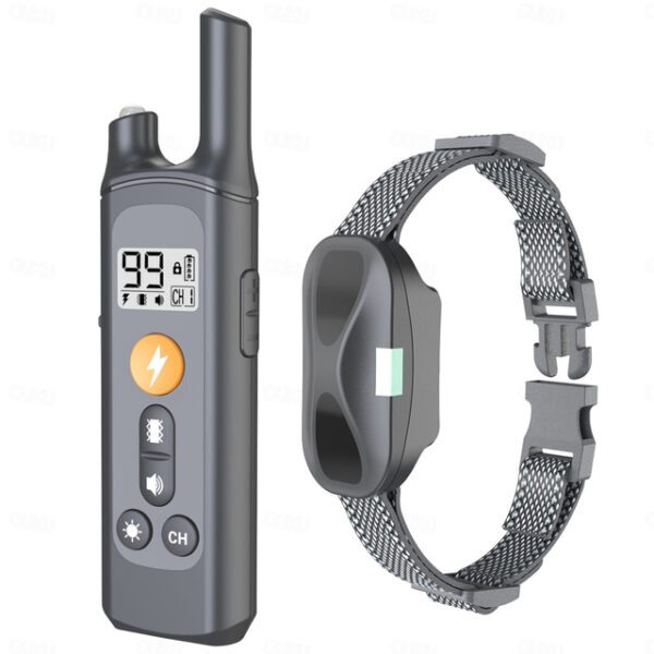 New Remote Control Dog Trainer Stop Barking Device Electronic Shock Collar Rechargeable Waterproof Pet Anti Barking Training Collar 2024 - US $48.99