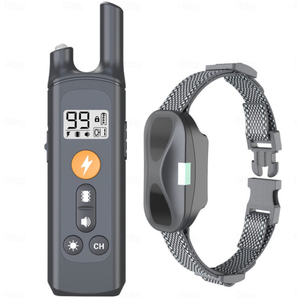 New Remote Control Dog Trainer Stop Barking Device Electronic Shock Collar Rechargeable Waterproof Pet Anti Barking Training Collar 2024 - US $48.99