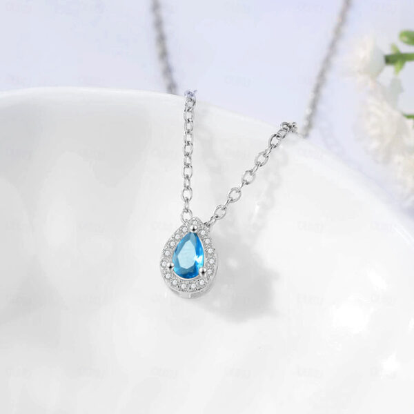 Personalized Birthstone Necklace Custom Best Gift for Mom - Custom Pendant Gift for Mom, Wife, Girlfriend – Unique Mother's Day, Valentine's Day, Anni