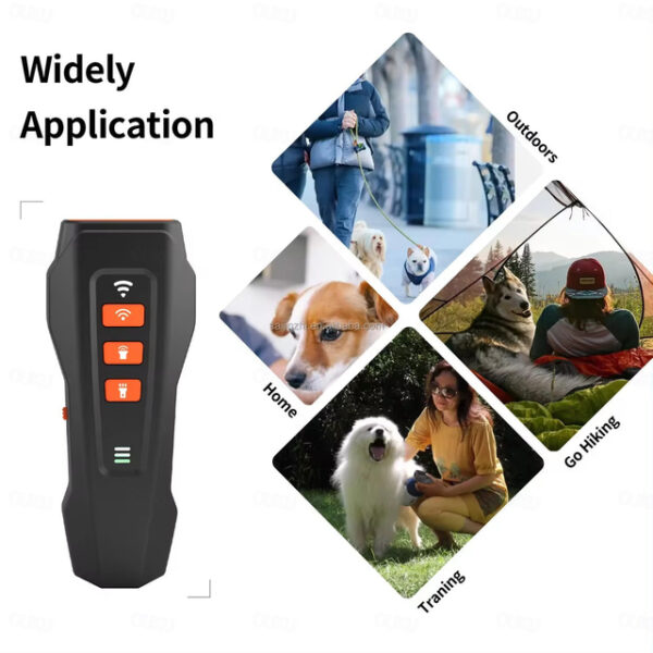 Pet Dog Repeller Ultrasonic Dog Training Device Rechargeable Anti Dog Bark Deterrent Device Outdoor Pets Dogs Repellent Training 2024 - US $34.99