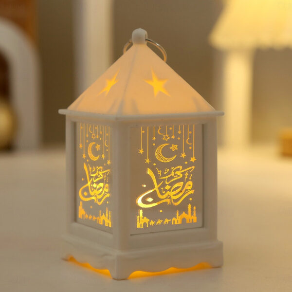 Ramadan Handheld Lanterns Candlesticks Wind Lamps Electronic Candles Festive Decorations Atmosphere Props 1PC 2025 - US $7.99