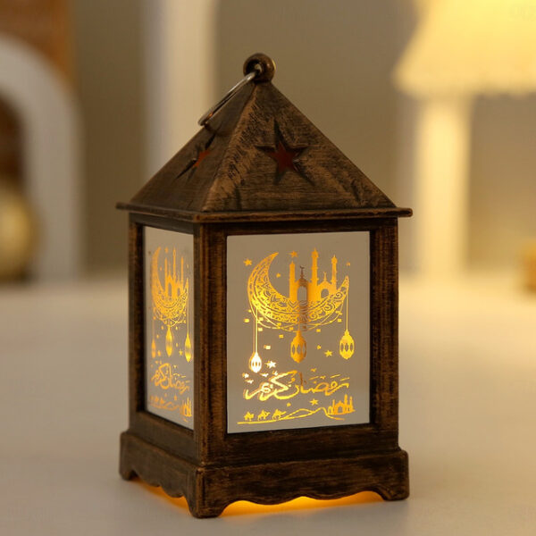 Ramadan Handheld Lanterns Candlesticks Wind Lamps Electronic Candles Festive Decorations Atmosphere Props 1PC 2025 - US $7.99