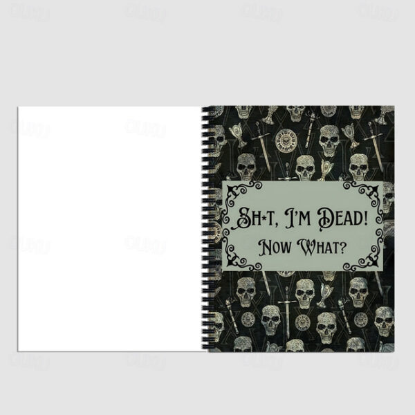 Sh*t, I'm Dead! End of Life Planner - Final Preparations Journal,Final Arrangements with Twin Wire Binding for Men, Women, Friends, Family 2025 - US $