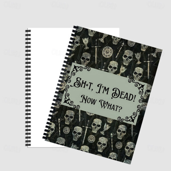 Sh*t, I'm Dead! End of Life Planner - Final Preparations Journal,Final Arrangements with Twin Wire Binding for Men, Women, Friends, Family 2025 - US $