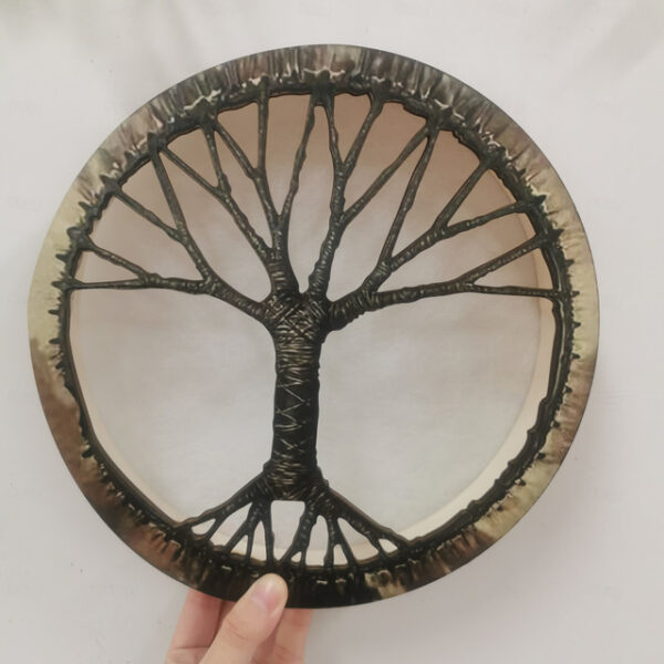 Shaman Drum Tree of Life Siberian Shaman Drum Decorative Music Lover Frame Drum Craft 2025 - US $27.99