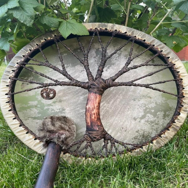 Shaman Drum Tree of Life Siberian Shaman Drum Decorative Music Lover Frame Drum Craft 2025 - US $27.99