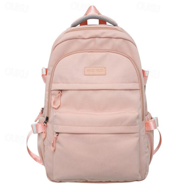 Waterproof Nylon Casual Backpack for School and Travel - Stylish and Durable Design, Perfect for Students, Back to School 2025 - US $28.99