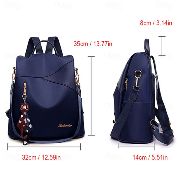 Women's Anti-Theft Oxford Backpack - Large Capacity Back to School Bag with Multiple Pockets in 3 Colors 2025 - US $22.99