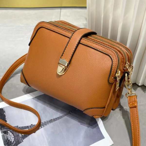 Women's Crossbody Bag Shoulder Bag Hobo Bag PU Leather Outdoor Daily Holiday Buckle Zipper Large Capacity Waterproof Lightweight Solid Color Black Whi