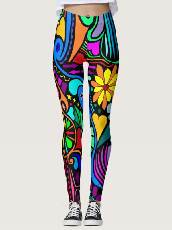 Women's Normal Leggings 3D Print Casual / Sporty Ankle-Length High Waist Animal Print Comfort Sports Stretchy Holiday Black White Purple Green Skinny